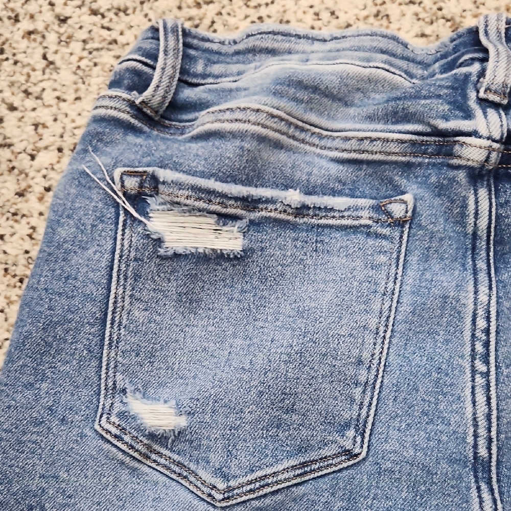 Flying Monkey Light Blue Flare Jeans - Picture 13 of 14